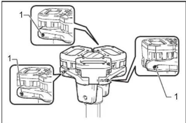 MAKITA DML813 - Para las lamparas individuales (DML814 solamente) - 1