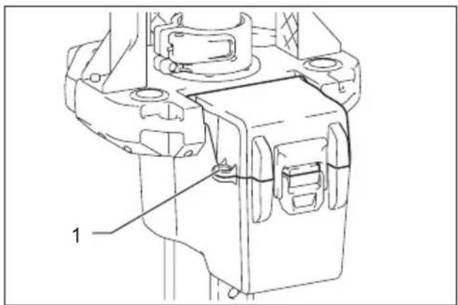 MAKITA DML813 - Trou pour cadenas - 1