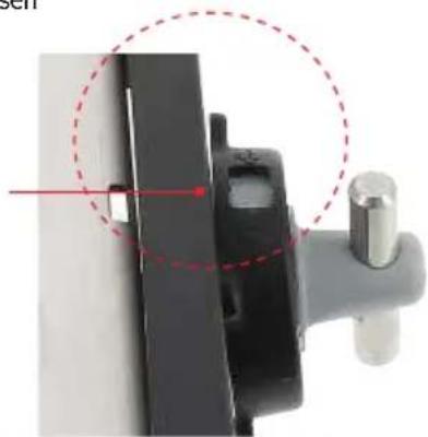 de Buyer Swing Plus 001100 - The thickness adjustment mechanism - 2