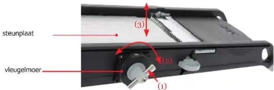 de Buyer Swing Plus 001100 - Regeling van de snijdikte - 1