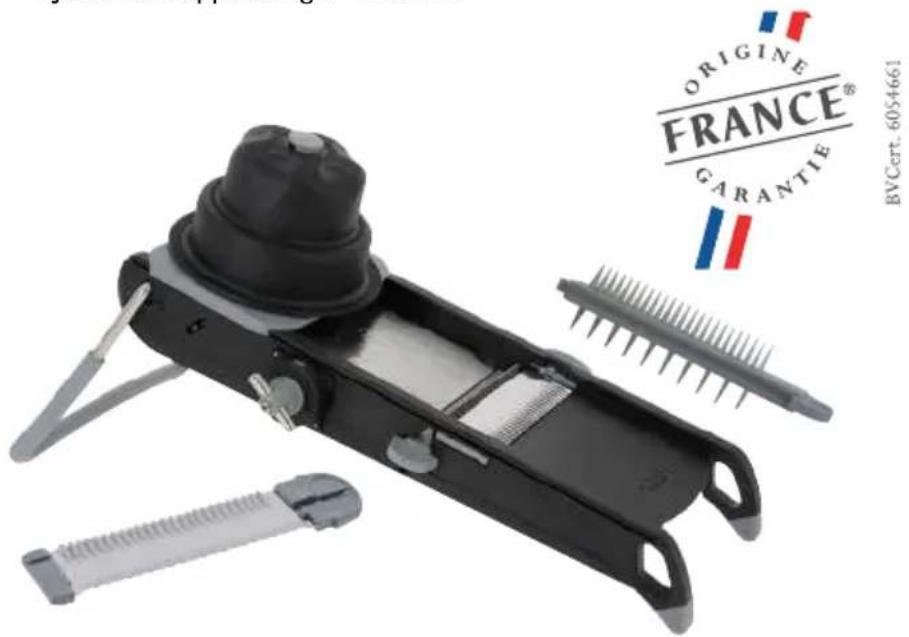 de Buyer Swing Plus 001100 - ZUSAMMENSETZUNG La Mandoline Swing PLUS - 1