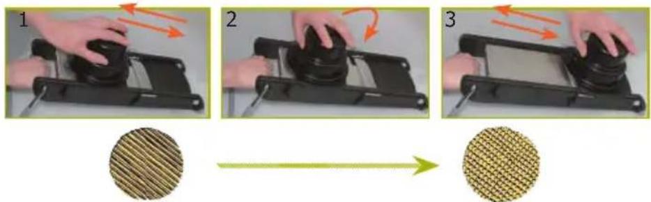 de Buyer Swing Plus 001100 - THE WAFFLE CUT - 2