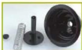 de Buyer Swing Plus 001100 - 2Receptacle and pusher - 2