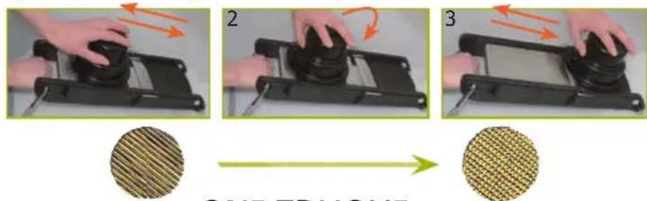 de Buyer Swing Plus 001100 - staafjes &amp; frieten - 12