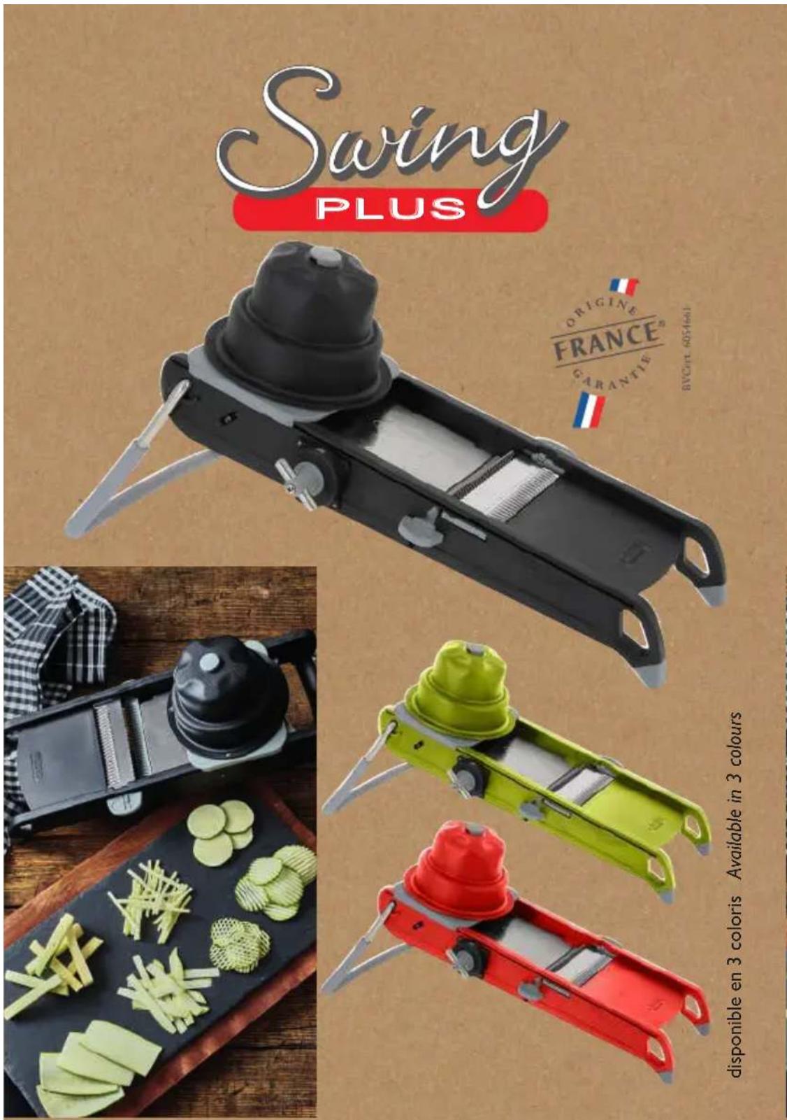 de Buyer Swing Plus 001100 - VOORZORGSMAATREGELEN - 1