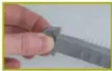 de Buyer Swing Plus 001100 - PLAATSEN VAN DE MESSEN / KAMMEN - 1