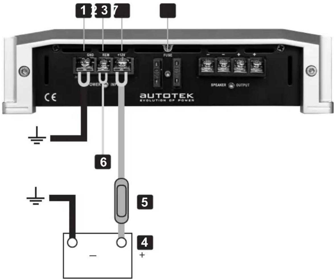 Autotek TA1400 - Procedimiento 5: - 2