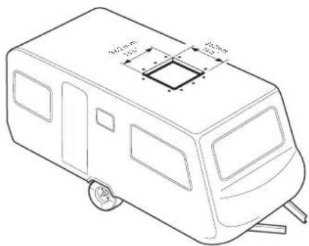 Furrion FACR15SABLAM - Installation dans une ouverture existante - 1
