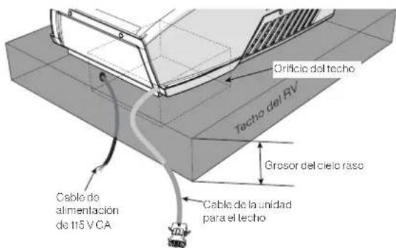 Furrion FACR15SABLAM - Instalación de la caja de distribución de aire - 2
