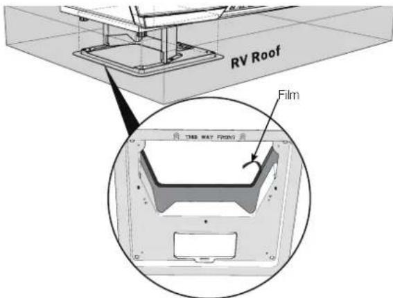 Furrion FACR15SABLAM - Instalación de la caja de distribución de aire - 6