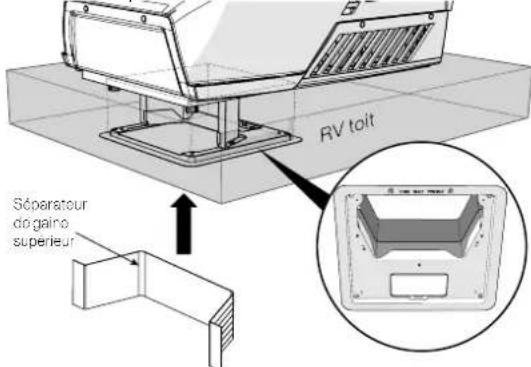 Furrion FACR15SABLAM - Installation de la boîte de distribution d'air - 7