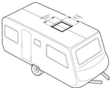 Furrion FACR15SABLAM - Realizacion de un nuevo orificio - 1