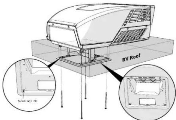 Furrion FACR15SABLAM - Installing the Air Distribution Box - 5