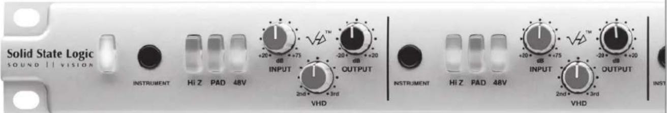 Solid State Logic Alpha VHD Pre - Interruttori di ingresso - 2