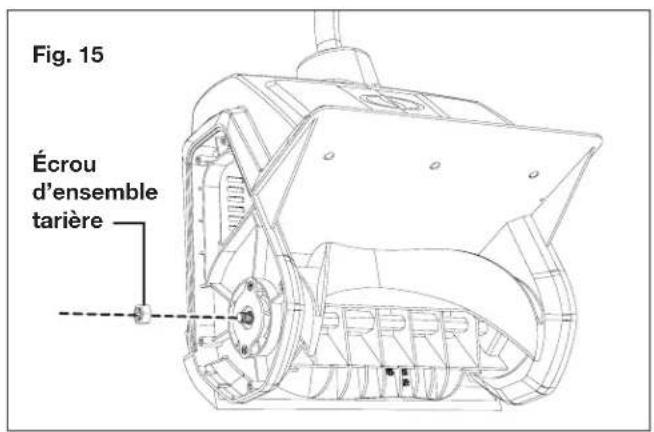 Snow Joe 24VSS13CT - Remplacement de la tarière - 5