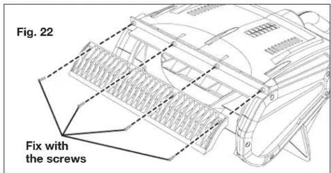 Snow Joe 24VSS13CT - Replacing the Scraper Bar - 3