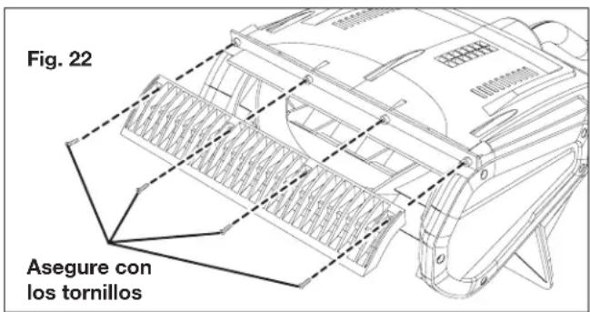 Snow Joe 24VSS13CT - Reemplazo de la barra raspadora - 3