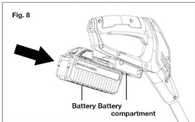 Snow Joe 24VSS13CT - Starting the Machine - 1
