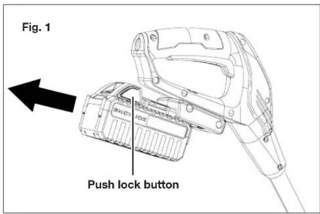 Snow Joe 24VSS13CT - Charging the Battery - 1