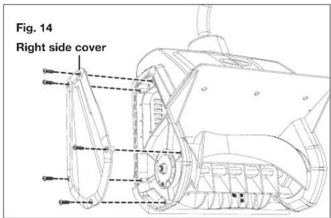 Snow Joe 24VSS13CT - Replacing the Auger - 4