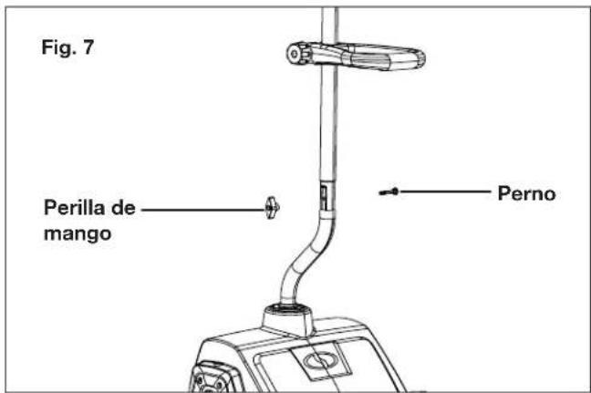 Snow Joe 24VSS13CT - Conexión de los mangos - 4
