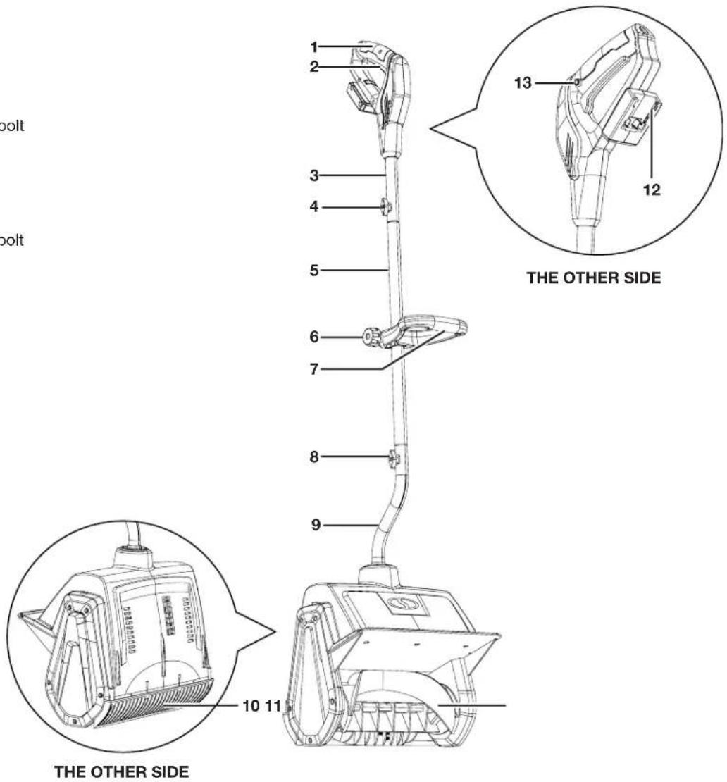Snow Joe 24VSS13CT - Know Your Cordless Snow Shovel - 1