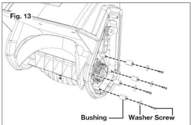 Snow Joe 24VSS13CT - Replacing the Auger - 3