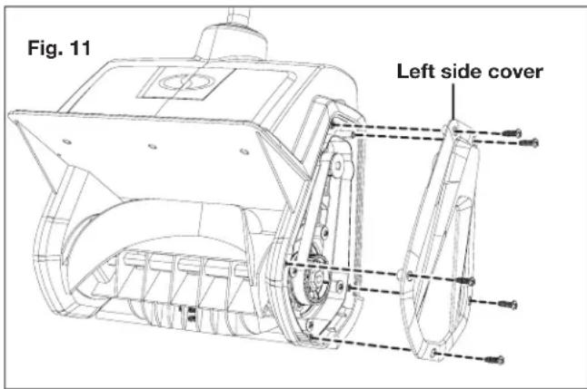 Snow Joe 24VSS13CT - Replacing the Auger - 1