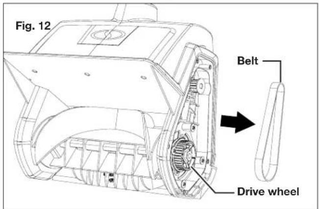 Snow Joe 24VSS13CT - Replacing the Auger - 2