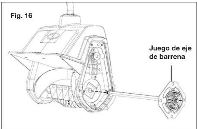 Snow Joe 24VSS13CT - Reemplazo de la barrena - 6