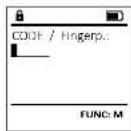 Burg Wächter WS Office 801 E - Openen met fingerprint - 1