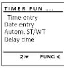Burg Wächter WS Office 801 E - Menu Administrator / Tijdfuncties / Tijdinstallen - 1