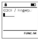 Burg Wächter WS Office 801 E - Opening with fingerprint - 1
