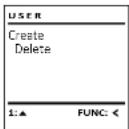 Burg Wächter WS Office 801 E - Submenu Administrator/Gebruiker/Wissen - 1