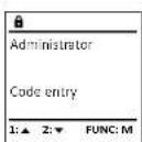 Burg Wächter WS Office 801 E - Menu Administrator / Processes / Displays - 2