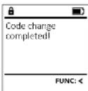 Burg Wächter WS Office 801 E - Code Change menu - 2