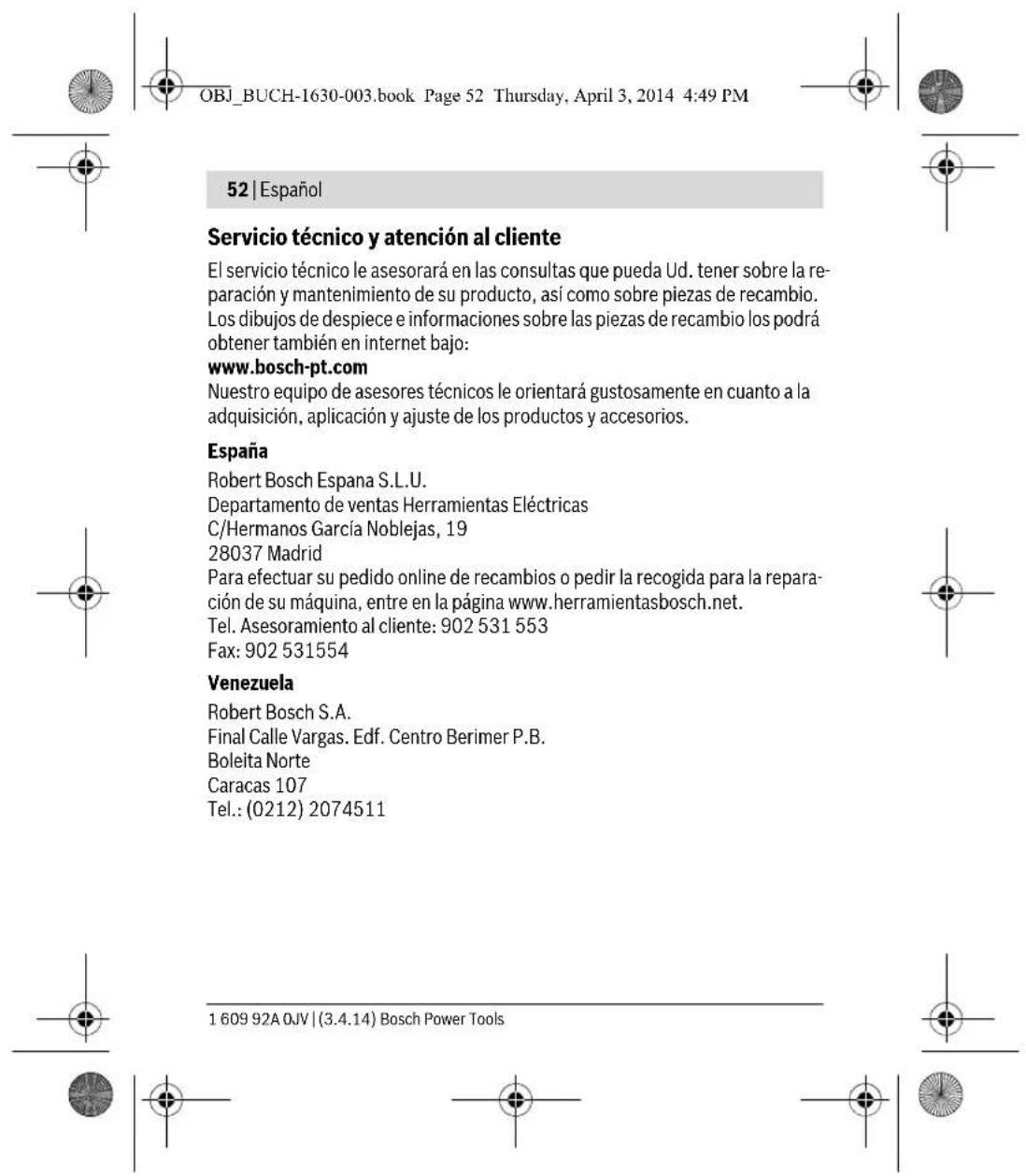 BOSCH Quigo II - Mantenimiento y limpieza - 4