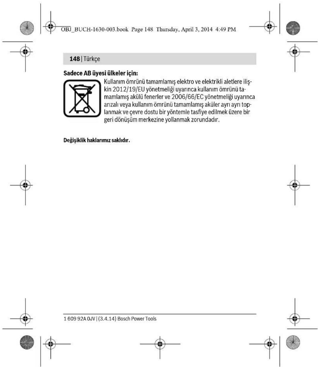 BOSCH Quigo II - Açma/kapama - 8