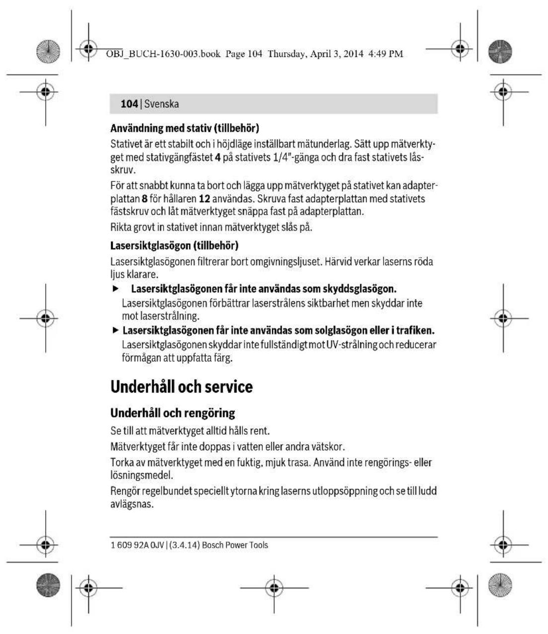 BOSCH Quigo II - Infastning med hällare (se bild A) - 9
