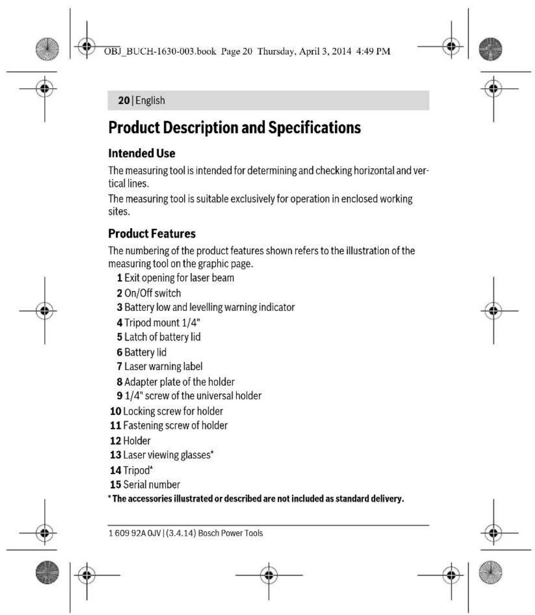BOSCH Quigo II - Safety Notes - 14