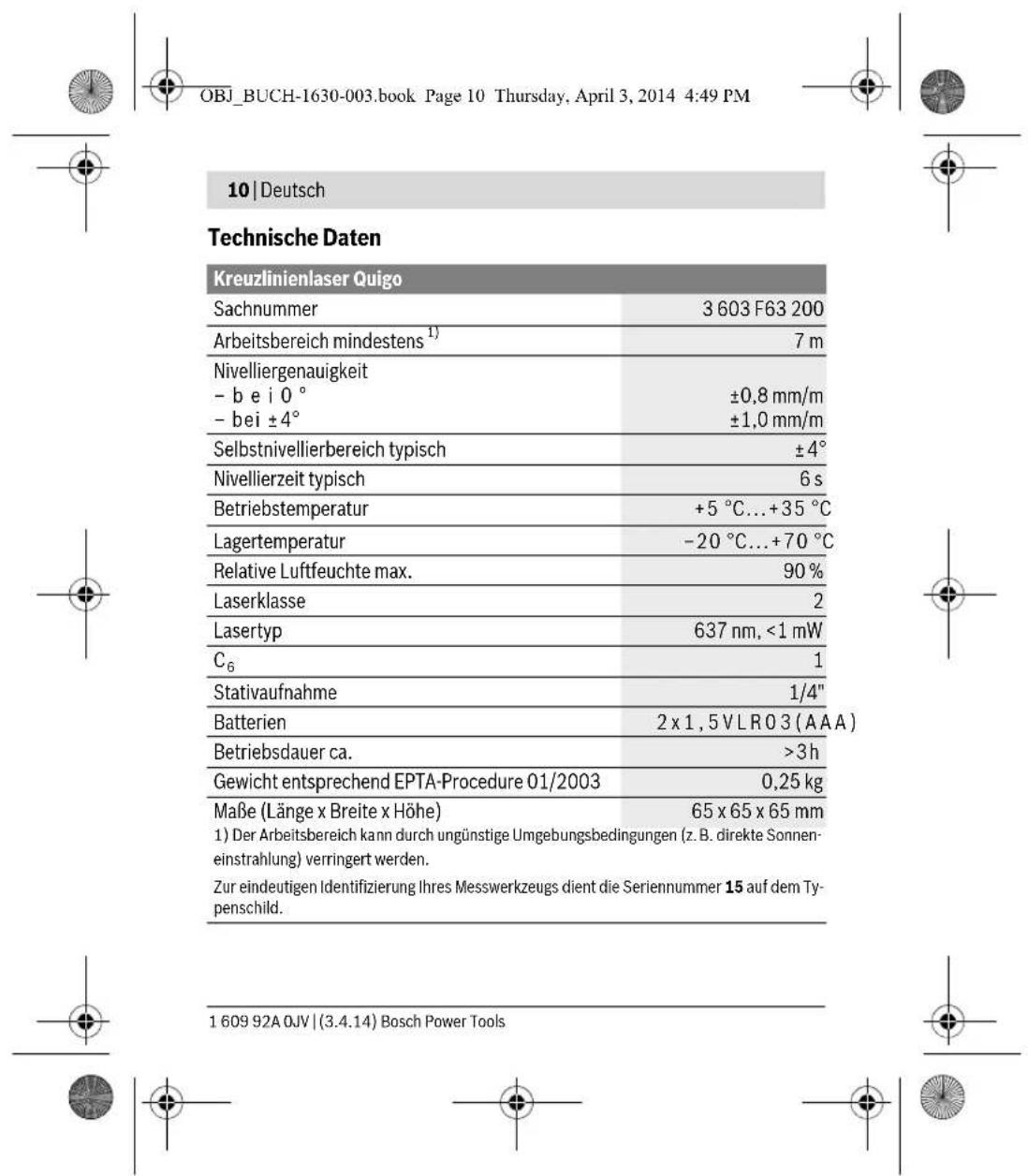 BOSCH Quigo II - 13