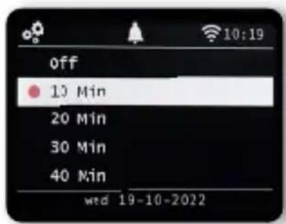 Imperial DABMAN i560 CD - Sleep timer - 1