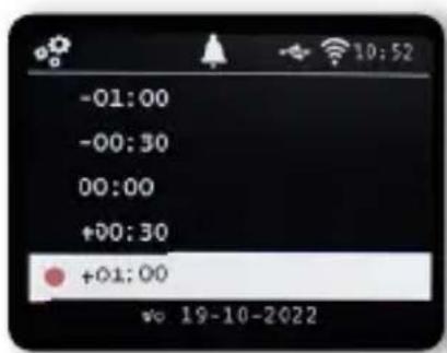 Imperial DABMAN i560 CD - Datum- en tijdmodus - 2