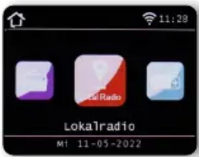 Imperial DABMAN i560 CD - Lokale Radiostationen - 1