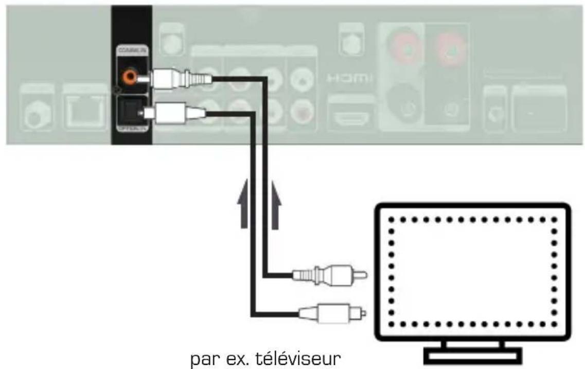 Imperial DABMAN i560 CD - Connexion d'appareils avec sortie audio numérique - 1