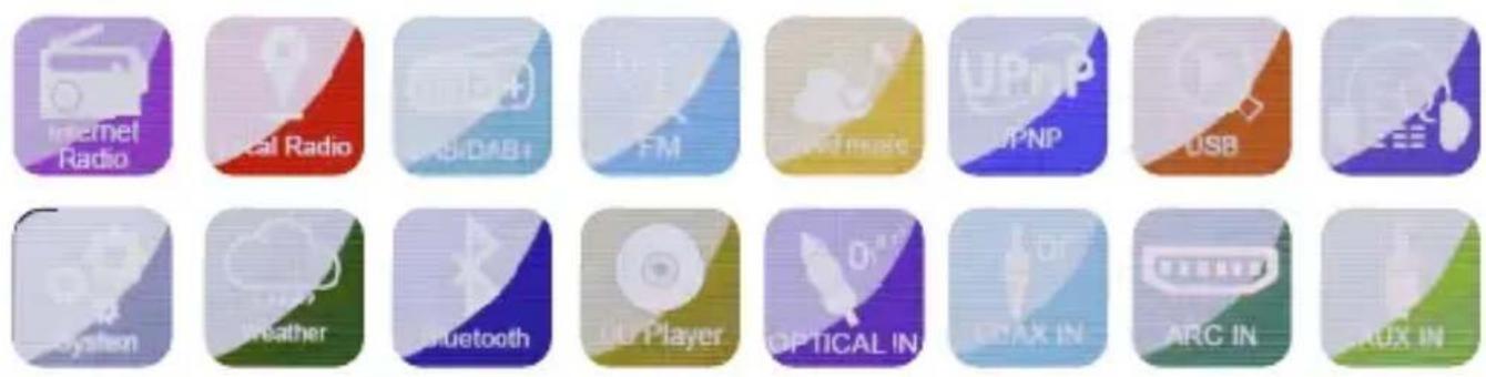 Imperial DABMAN i560 CD - Menu - 1