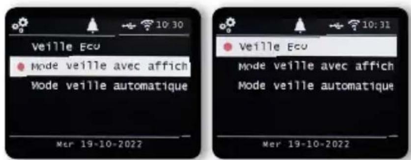 Imperial DABMAN i560 CD - Mode Standby (veille) - 1