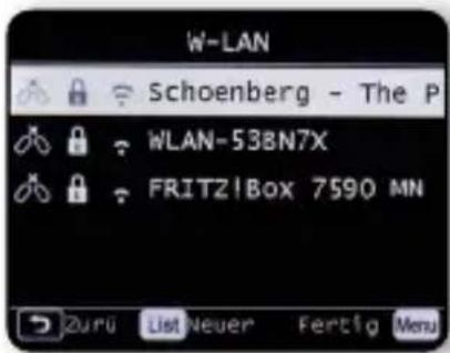 Imperial DABMAN i560 CD - Selezione della rete - 3