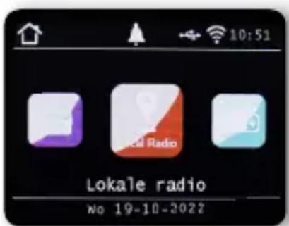 Imperial DABMAN i560 CD - Lokale radiozenders - 1
