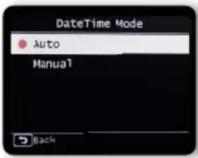 Imperial DABMAN i560 CD - Date time - 1